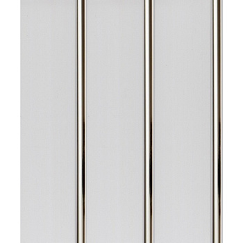 ПанельПВХ3000*240*8мм3-хполосная,серебро